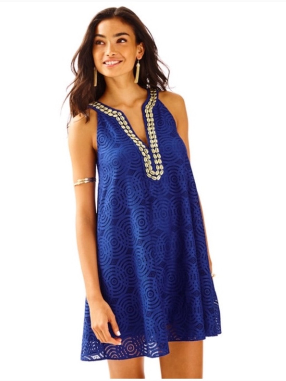 Lilly Pulitzer Achelle Dress is Mystical Knotty Lace XL